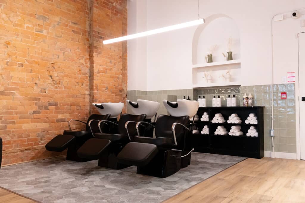Experienced Hairstylist Job Toronto – Interior of Fifteen Twelve Salon